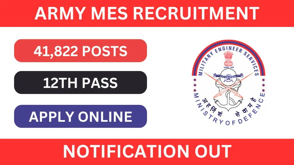 Army MES Recruitment 2024